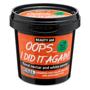 Beauty jar - OOPS… I DID IT AGAIN!  Sampon 150 g Méret: 250 ml