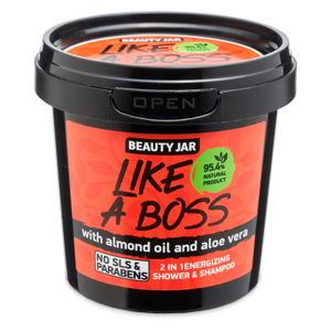 Beauty Jar - LIKE A BOSS 2 v 1  Sampon és tusfürdő 2in1 Méret: 150 g