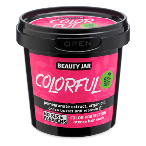Beauty Jar - COLORFUL  Hajmaszk 140 g
