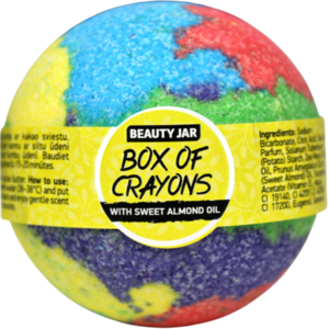 Beauty Jar - BOX OF CRAYONS  Fürdőgolyó 150 g