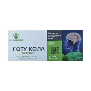 Gotu Kola kivonat - 80 tabletta - Elit Pharm