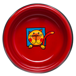 Smaltum - Macskatál  Piros, 600 ml