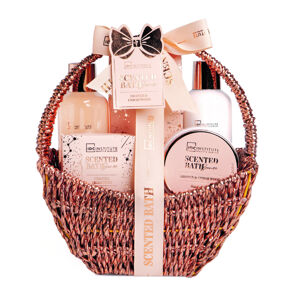 IDC Institute - Bathbronze Raffia Basket illatos kozmetikumok  Kozmetikai ajándékcsomag 5 termékből