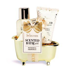IDC Institute - Gold Mini Bath Tub illatos kozmetikumok  Kozmetikai ajándékcsomag 60 + 65 ml