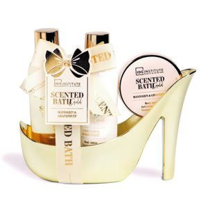 IDC Institute - Gold Shoe Illatos kozmetikai készlet  Kozmetikai ajándékcsomag 3 termékből