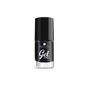 RyBella Nail Polish Gel (312 - BLACK)  Gélhatású körömlakk 10,8 ml