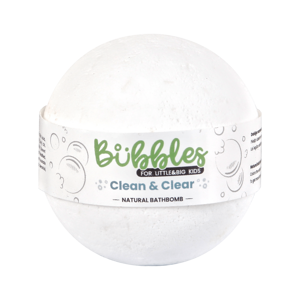 Beauty Jar Bubbles - CLEAN & CLEAR  Fürdőgolyó 115 g