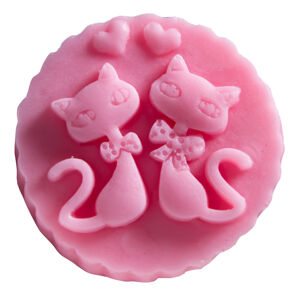 Happy Soaps - Két macska egy medalionban  Glicerin szappan 100 g