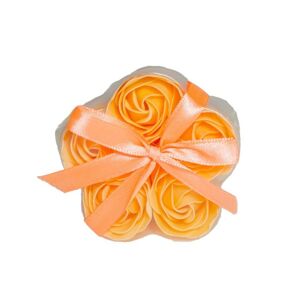 Narancssárga szappanvirág rózsák  Szappan rózsa 5x3 g