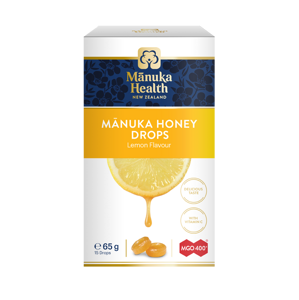Manuka Health Citrom ízű cukorkák Manuka mézzel MGO™ 400+, 65g