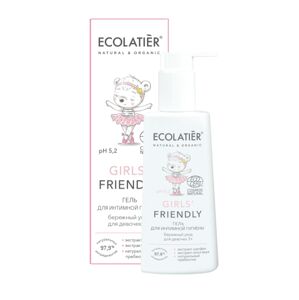 Tisztító gél intim higiéniához 5,2 pH-val lányok számára- Girls Friendly - 250 ml - EcoLatier Organic Mennyiség: 250 ml