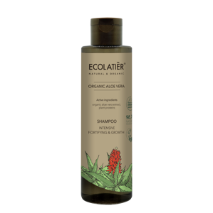 Aloe vera sampon – erősíti a hajat és serkenti a hajnövekedést - 250ml- EcoLatier Organic